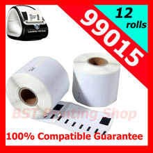 12x Adhesive Sticker Dymo Labels 99015 Dymo99015 70mm*54m 320piece/roll Compatible (99015)