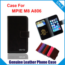 MPIE M8 Case, High Quality Genuine Filp Leather Exclusive Cover For MPIE M8 A806 case tracking number