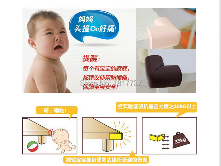 Colorful 10PcsLot Child Baby Safe Protector Table Desk Corner Edge Guards Protection Cover Children.jpg