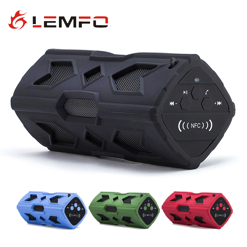 LEMFO Bluetooth Speaker NFC Wireless 4.0 Portable Music Player Subwoofer Handsfree Sound Box & Power Bank with 3600mAh Battery LEMFO Bluetooth Speaker NFC Wireless 4.0 Portable Music Player Subwoofer Handsfree Sound Box & Power Bank with 3600mAh Battery