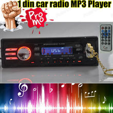 2015 new 12V Car radio player car stereo MP3 Audio Player 5V phone Charger USB/SD/AUX in auto Radio In-Dash one single DIN size