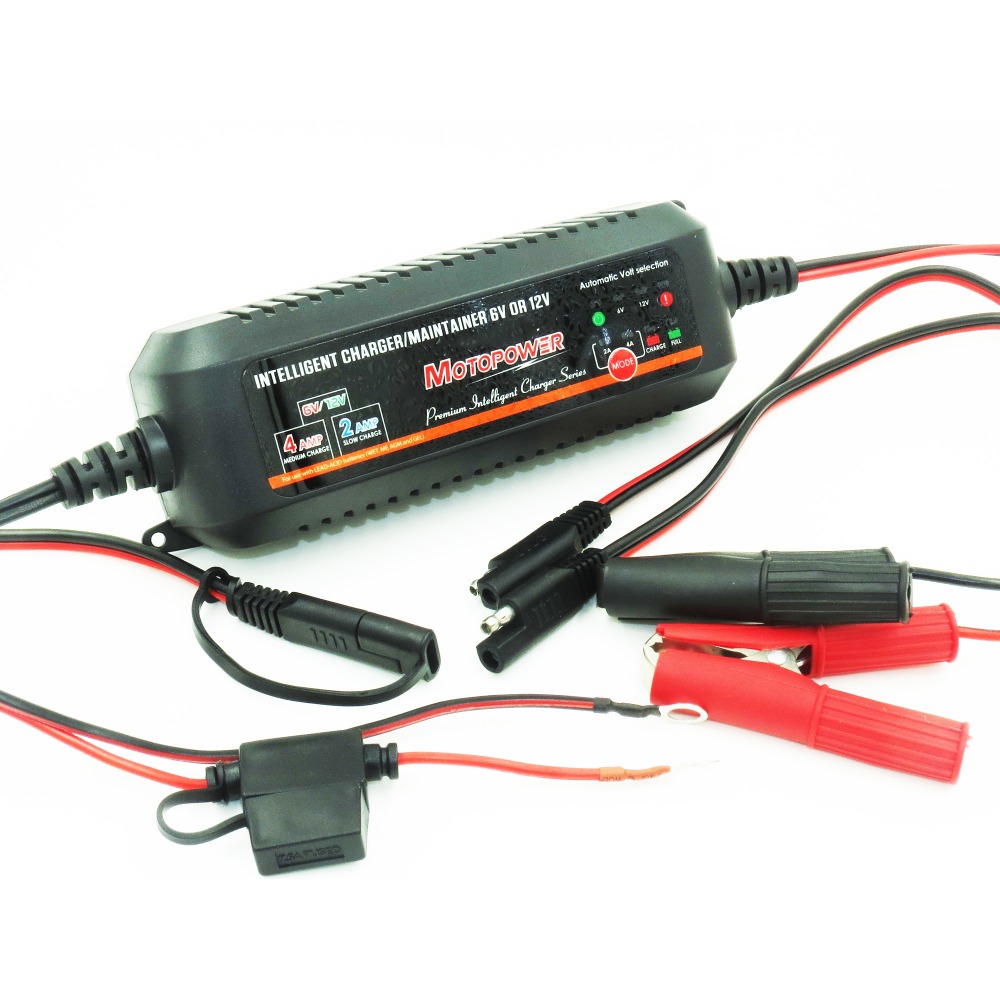 6V 12V Top Quality Automatic Smart Battery Charger