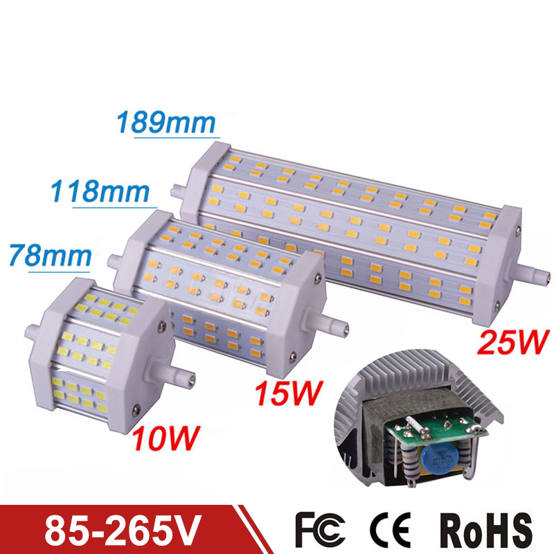 Newest R7S led 2 pcs/lot 14W 36pcs SMD5730 118mm J118 LED light bulb light lamp 1300-1400lm AC85-265V replace halogen floodlight