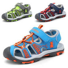 2016 Summer new high quality children sandals boys shoes kids comfort mesh sandal fashion flat sandals