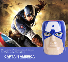 Free Shipping 1Piece Marvel Comics Molded Mug Marvel The Avengers Figure 3D Ceramic Mug