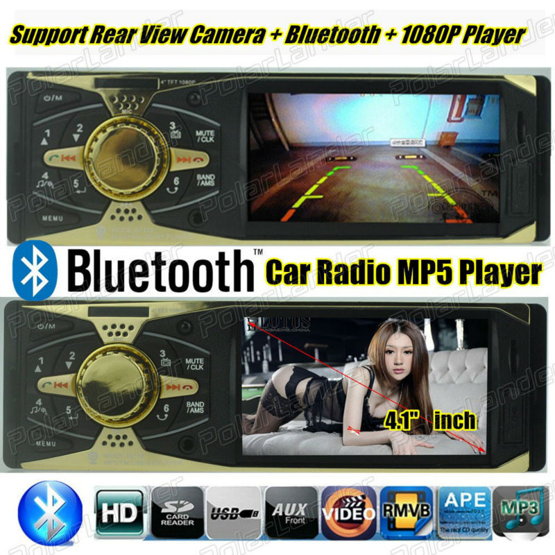 Support Rear view Camera new 4 inch TFT HD Screen Car Mp5 Audio SD/USB Car radio MP3 MP4 Player Bluetooth car Audio Video Support Rear view Camera new 4 inch TFT HD Screen Car Mp5 Audio SD/USB Car radio MP3 MP4 Player Bluetooth car Audio Video
