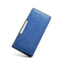horsehair women wallets genuine leather purses designer brand long ladies leather wallet woman 100 real leather