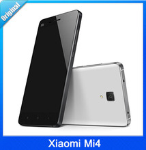 Original Xiaomi Mi4 M4 16GB 64GB WCDMA Mobile Phone Android 4.4 snapdragon 801 quad core 2.5GHz 3GB RAM Mulit Language Russian