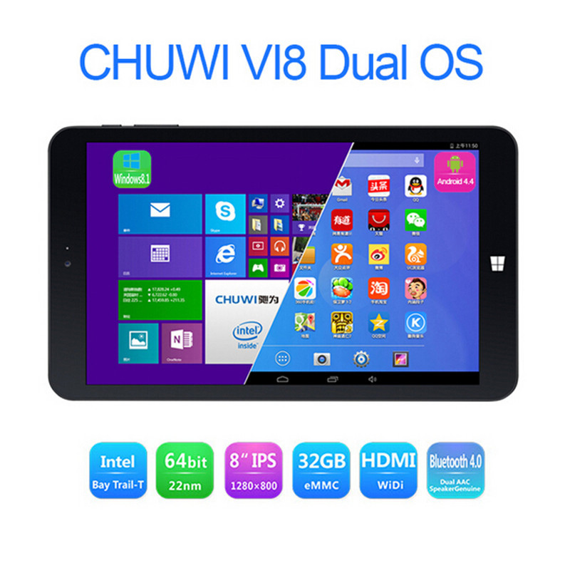 CHUWI VI8 Dual OS 2GB 32GB 8 inch Dual Boot OS intel Z3735F Windows 8 1