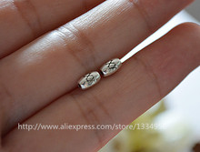 10pcs/lot 6mm Rice antique Beads for European jewelry Making