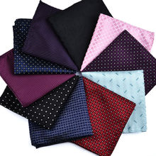 12 Styles Fashion Men’s Pocket Square Western Style Floral Handkerchief for Suit Pocket Wedding Square Paisley Hanky