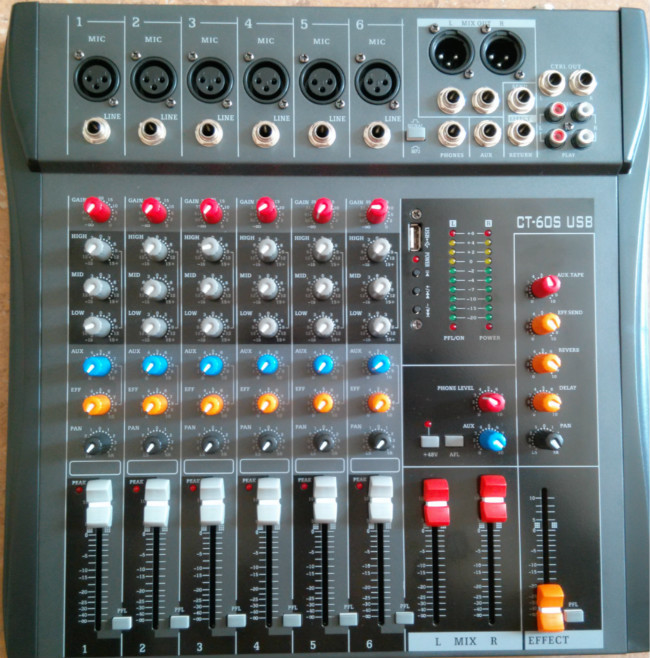 ct 60s usb dj mixer professional lifier mixer 6 channel ct 60s usb dj mixer professional lifier mixer 6 channel