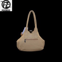 woman bag 2016 material is a high quality faux leather zipper is nylon