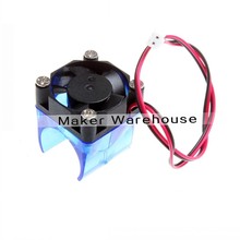 3D Printer Parts DIY Reprap E3D V6 Injection Moulded Fan Duct Fan Housing Guard with Cooling Fan