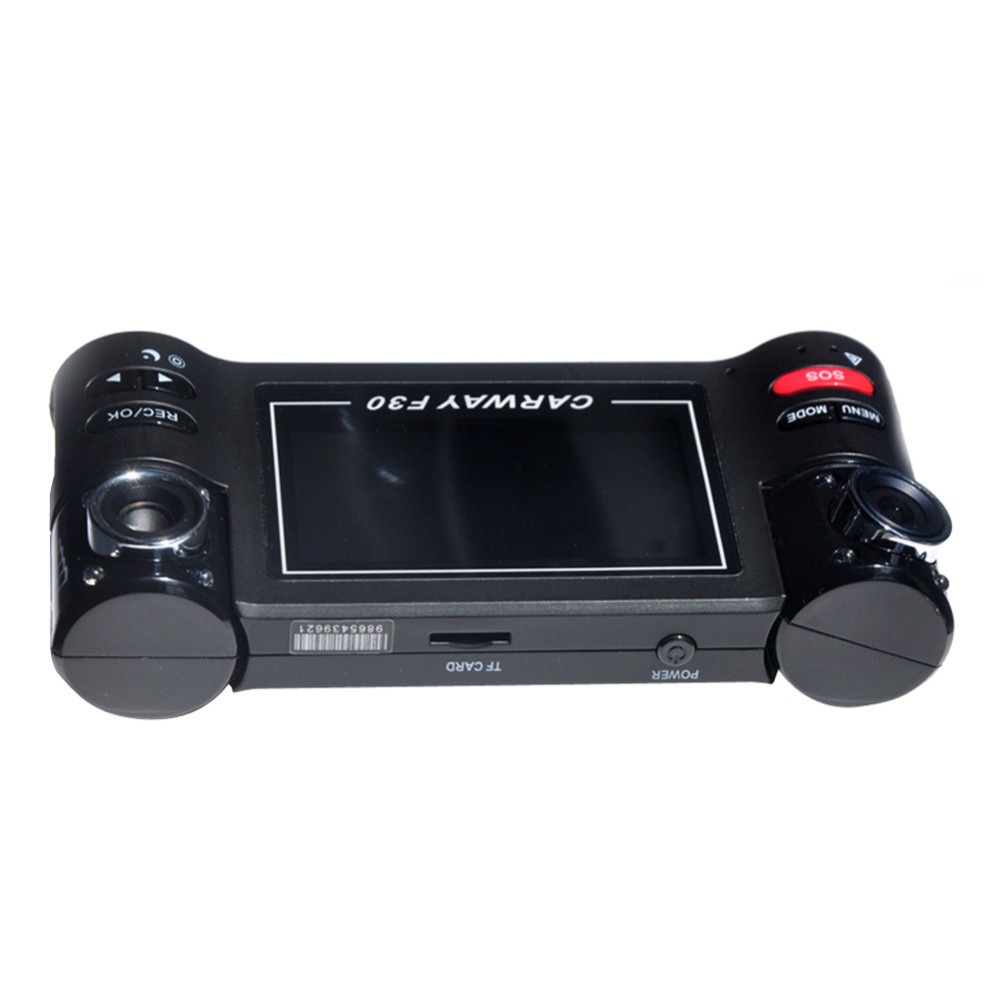 Car Camera Dual Lens F30 2.7" Car Camera Night Vision HD Car DVR Vehicle Driving Camcorder Video Recorder With Original Package Car Camera Dual Lens F30 2.7" Car Camera Night Vision HD Car DVR Vehicle Driving Camcorder Video Recorder With Original Package