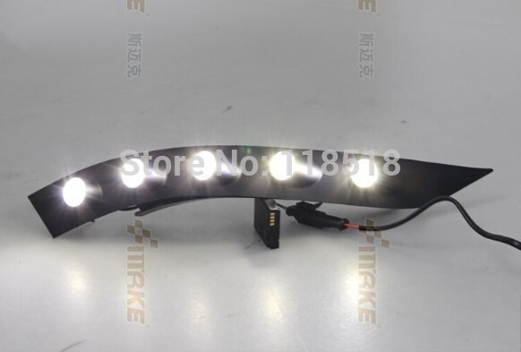 Free shipping For Nissan Juke 2011-2013 LED DRL,Daytime Running Light with auto dim and off function