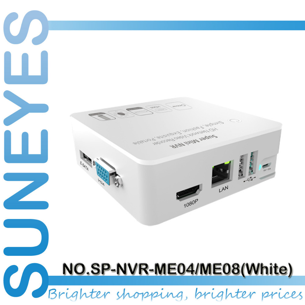 Suneyes      720 P / 1080 P HD IP  ONVIF  HD   HDMI SP-NVR-ME04 / SP-NVR-ME08