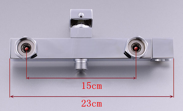 Description Picture 5 of itemToilet Brass Hand held Bidet Spray Shattaf + Hot & Cold Water Valve Mixer with Holder + Hose sprayer Jet