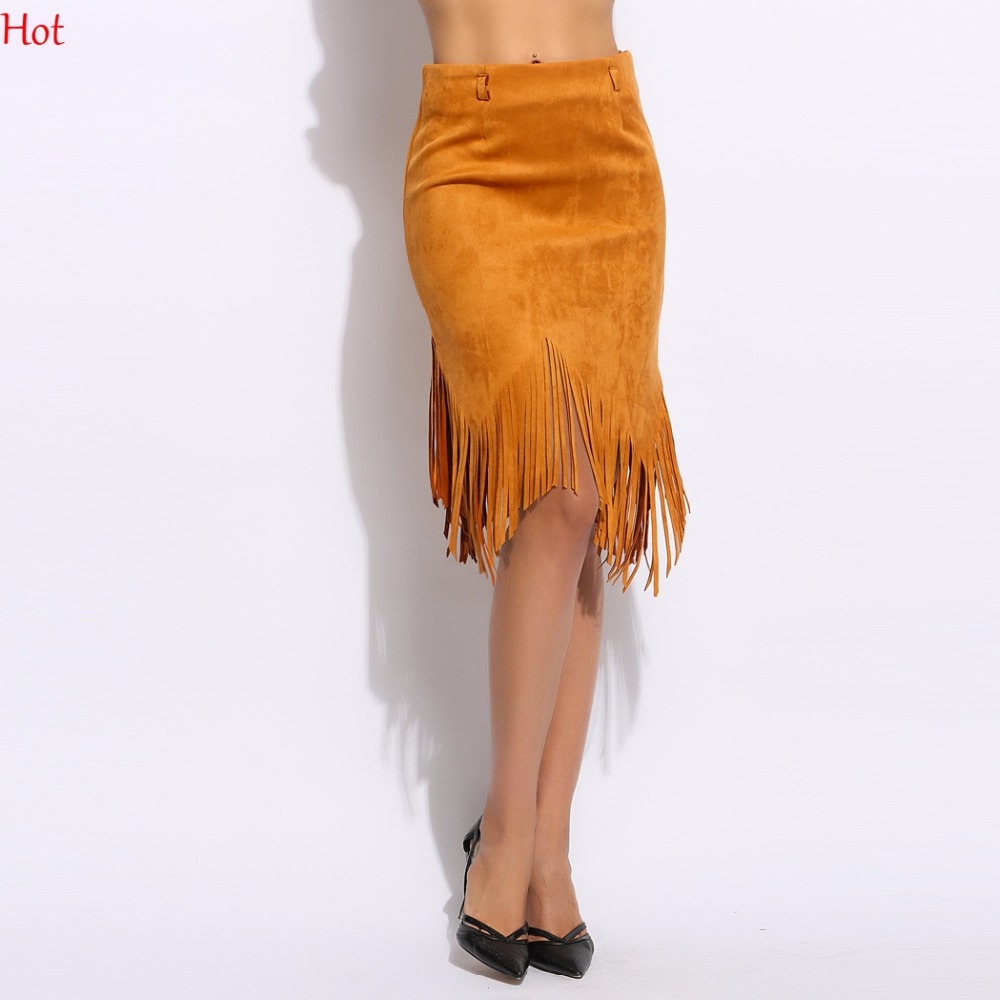 Popular Leather Tassel SkirtBuy Cheap Leather Tassel Skirt lots from