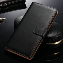 Stand Design Real Leather case for Nokia Lumia 930 Flip Book Style Leather Cover with Card