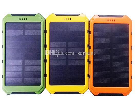 A++ Quality 10000 mah Power Bank Waterproof Solar Power 2A Output Cell Phone Portable Charger Sun Powerbank A++ Quality 10000 mah Power Bank Waterproof Solar Power 2A Output Cell Phone Portable Charger Sun Powerbank