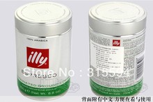 Free shipping illy coffee powder low caffeine 250g green can Certified Goods