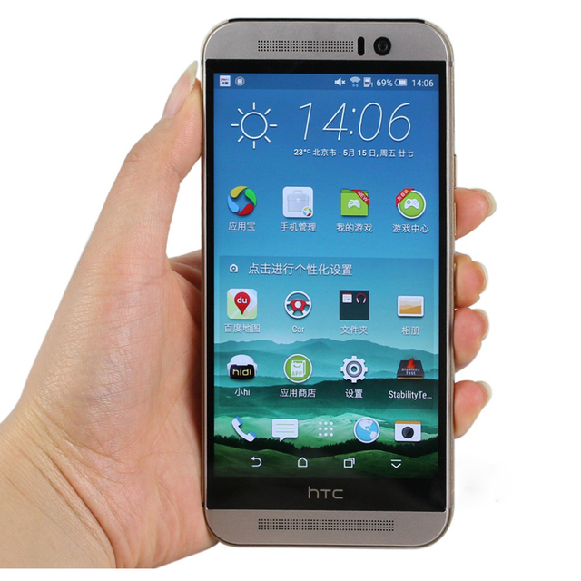 Оригинальный HTC ONE M9 Открыл Мобильный телефон окта-core 3 ГБ RAM 32 ГБ ROM 5.0 "1920x1080 Камеры
