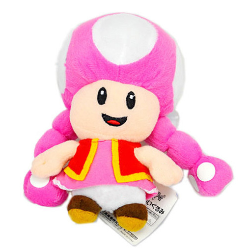New Super Mario Bro Toad Plush Doll 616cm Cute Toadette Figure For 8635
