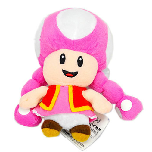 New Super Mario Bro Toad Plush Doll 616cm Cute Toadette Figure For 