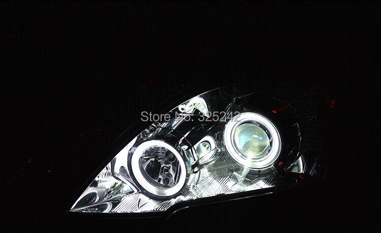 Switchback LED Angel Eyes Halo Rings Kit For Honda CRV CR-V 07-08 (5)
