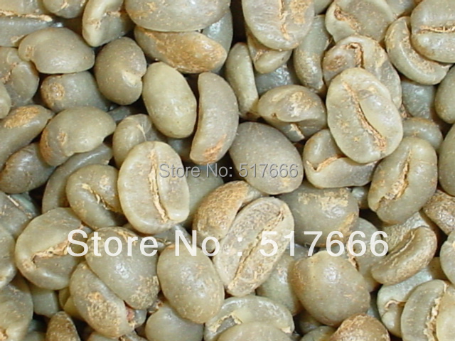 Free shipping 500g lot Costa rica SHB Green Coffee Beans Slimming Coffee