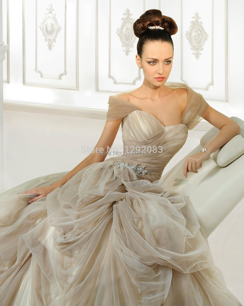Luxury Wedding Dress Trends Champagne Wedding Dresses Lebanon