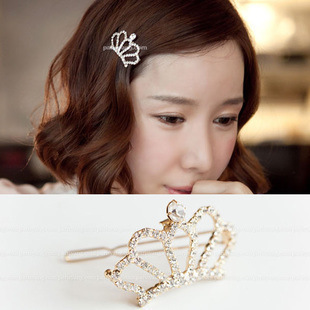 Beautiful jewelry headdress hair accessories Korean princess diamond crown hairpin hairpin side folder word folder - Beautiful-jewelry-headdress-hair-accessories-Korean-princess-diamond-crown-hairpin-hairpin-side-folder-word-folder.jpg_350x350