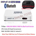 IPTV UNBLOCK UBOX3 Gen 3 S900 ProBT Bluetooth Version 8GB Smart Android TV Box 1000 Free