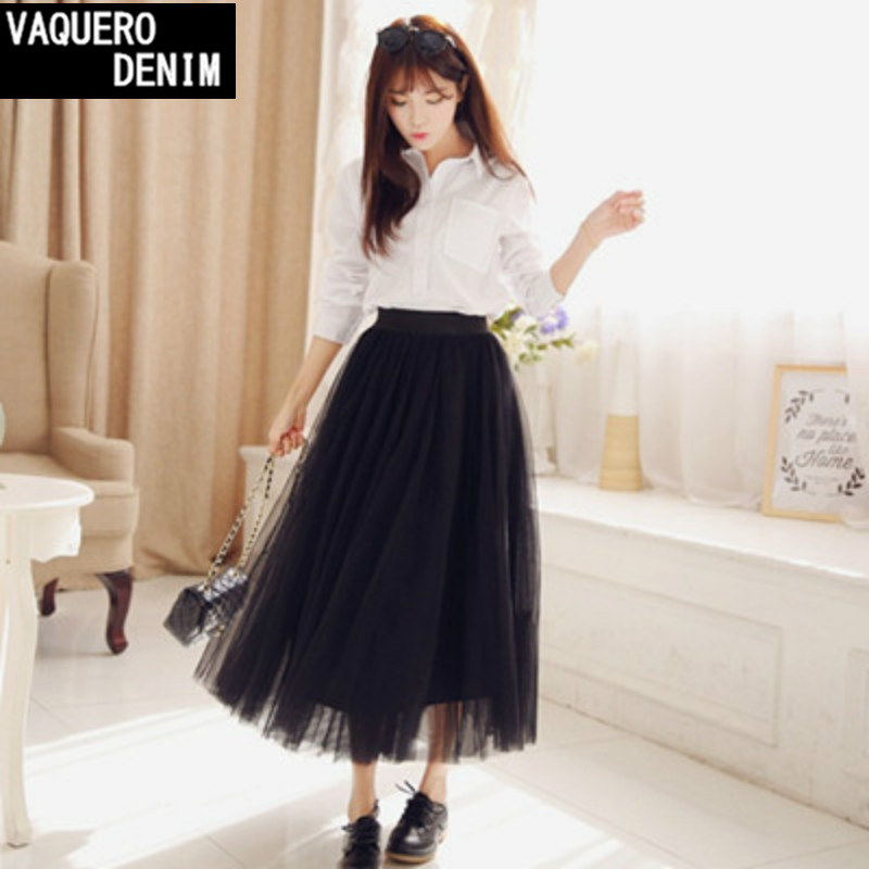 מוצר mainland summer style skirt solid ankle length tulle skirt sale 2015 summer style solid lace gown ankle length mesh tutu מוצר mainland summer style skirt solid ankle length tulle skirt sale 2015 summer style solid lace gown ankle length mesh tutu