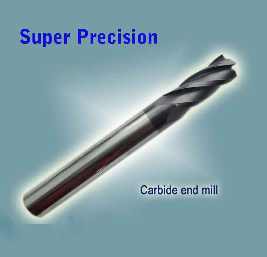4mm SOLID CARBIDE End Mill Coating HRC 55 Cutting, Tungsten Carbidein
