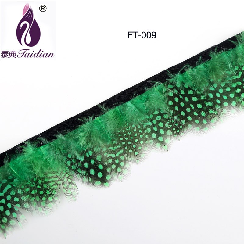 FT-009 Green Feather Ribbon