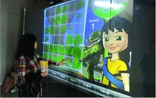47 inch Interactive touch foil Truly 6 points multi-touch foil film for glass, driver free, plug and play