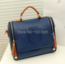 2015 new handbag / British Crown / fashion handbags / portable handbags women diagonal package / Retro female bag/ free shipping