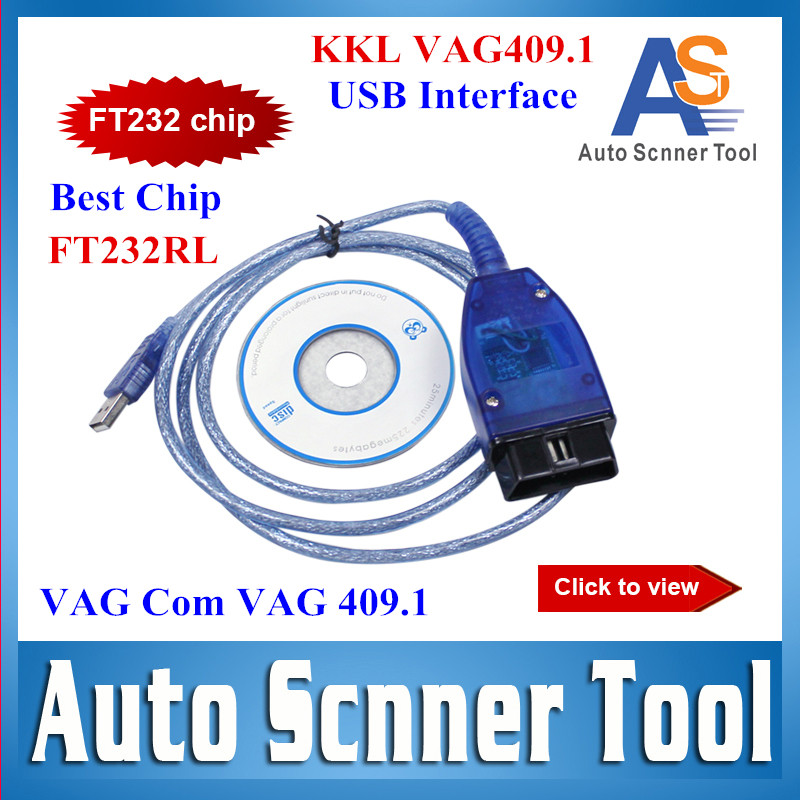 2016    FTDI FT232   VAG409 VAG-COM 409.1 Vagcom USB   VAG409.1 FIAT   
