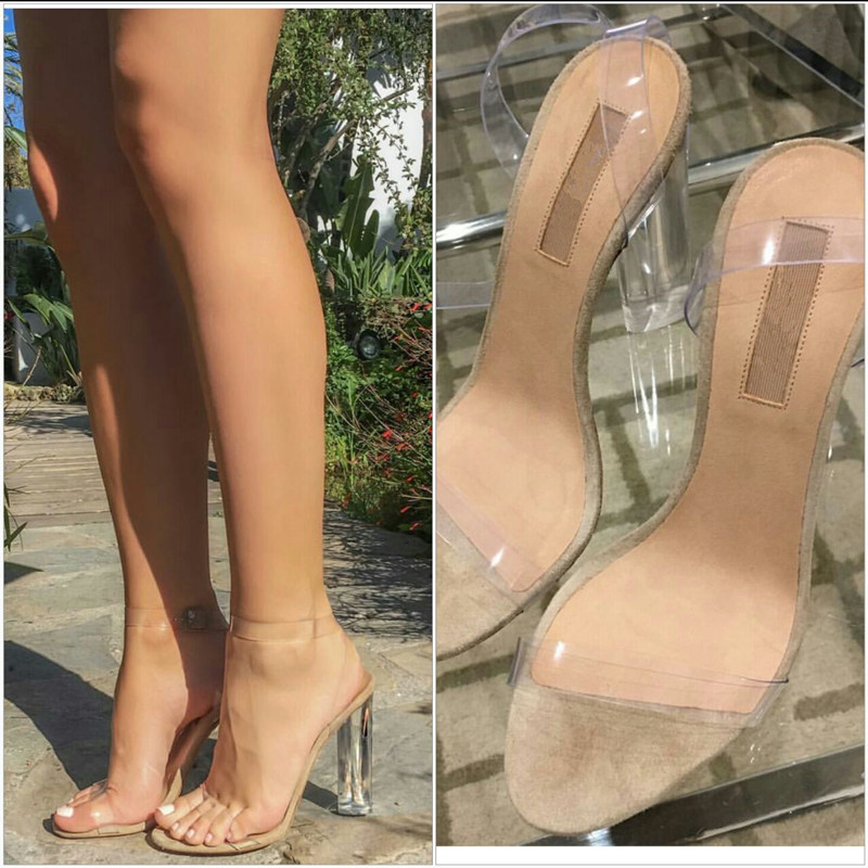 Clear Heels Strappy Promotion-Shop for Promotional Clear Heels ...