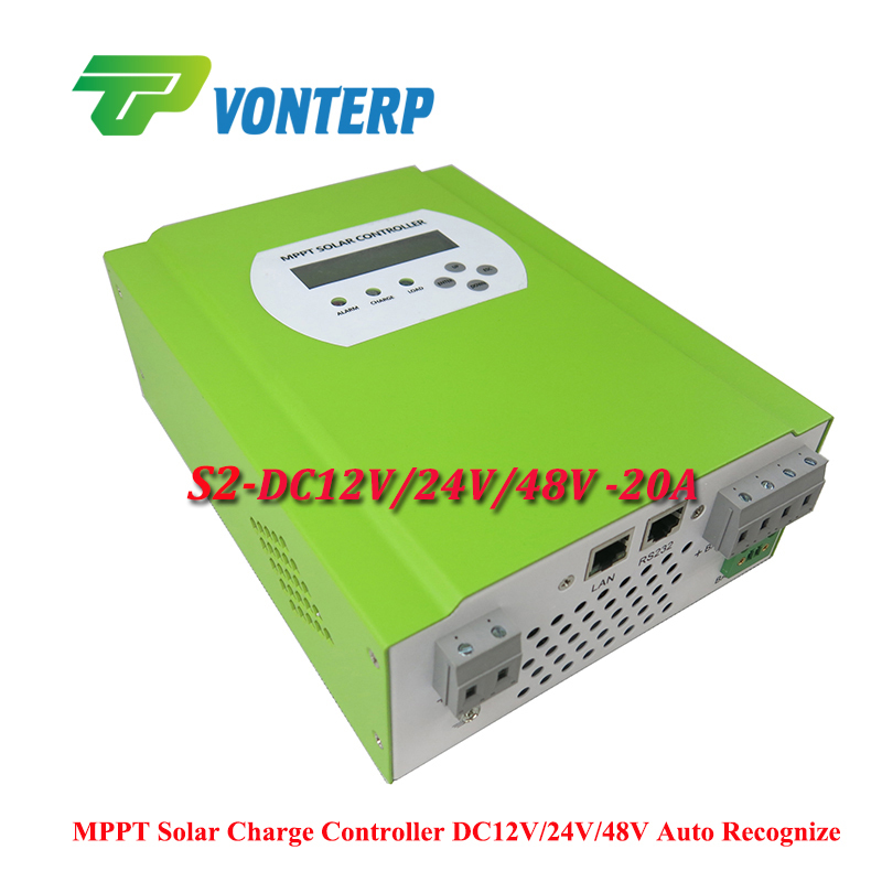 Auto work PC software solar charger controller solar battery charge ...