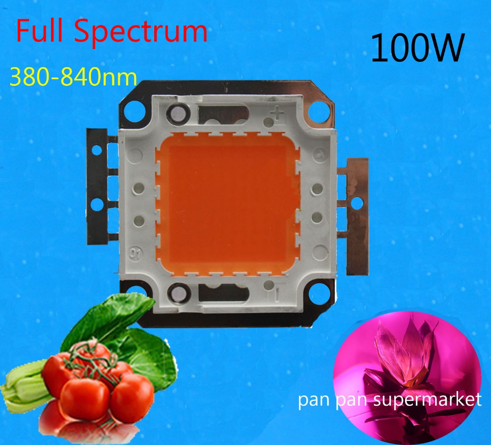 Description Picture 4 of item100W Plant Grow Full Spectrum 380-840nm High Power LED Lamp Bulb Light