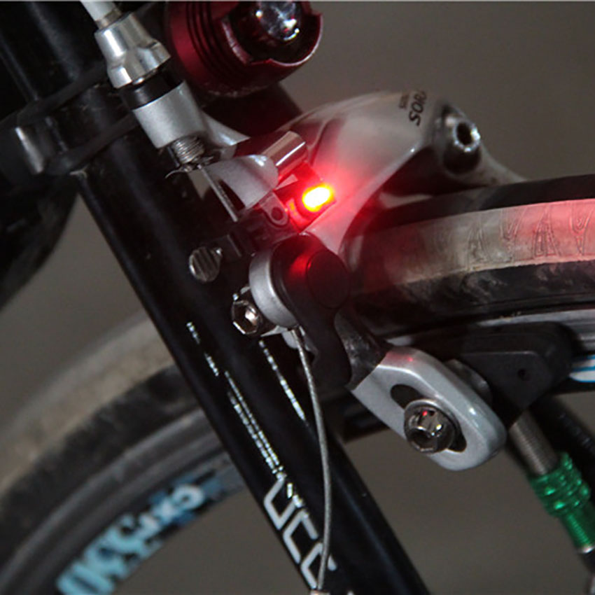 Nano Bicycle Brake Lights LED Taillights Safety Warning Light Suitable