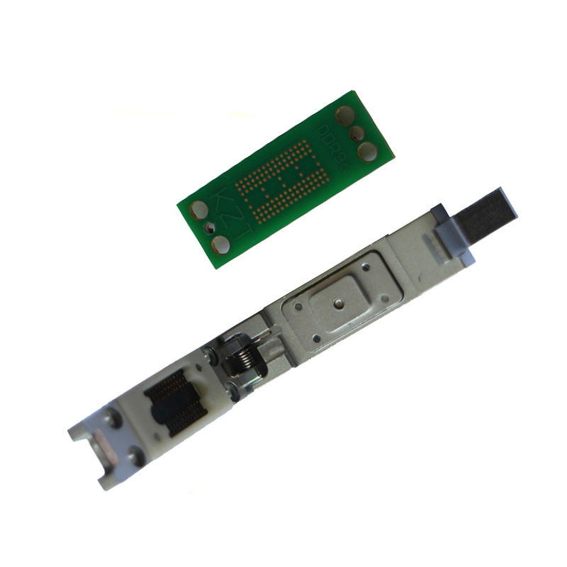 DDR2 3 4 Memory Chip Test Socket 8 Bit /16 Bit Universal Socket 78/96 Ball Pin Pitch 0.8mm Pogo Pin Wholesale