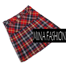 2016 Lovely Fashion Classic Skirt Plaid Preppy Style Mini Skirts Scotland Skirts Big Size S-XL WF-5172