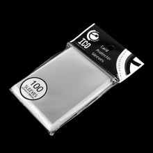 Cards Protector 100pcs/pack 65*90mm Card Sleeve Magic of Three Kingdom Football Star Card Transparent Unsealed Game Sleeves