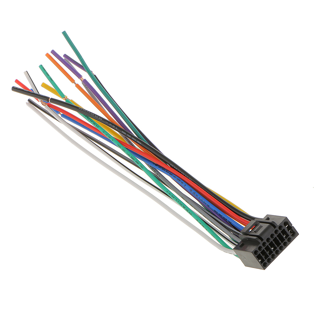 Universal 16cm Car Stereo Radio Player Iso Wiring Harness