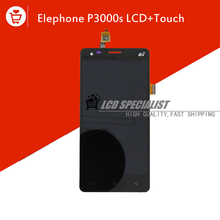 5″ Inch New Black For Elephone P3000s LCD Display With Touch Screen Digitizer Glass Sensor Full Assembly Replacement Parts