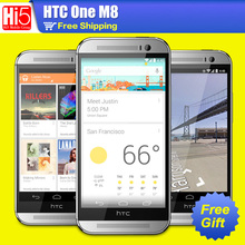 Unlocked HTC one M8 Original cell phones Quad Core 2G RAM 32GB ROM Android 4 4